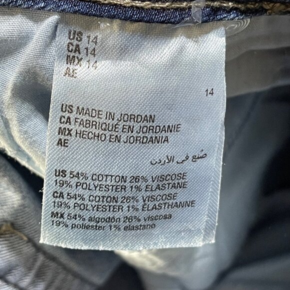 Charter Club Jeans Size 14 Lexington Straight Medium Wash Women's - Picture 5 of 6